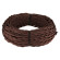 Кабель Ретро кабель коричневый Ретро кабель витой 2х1,5 (коричневый)