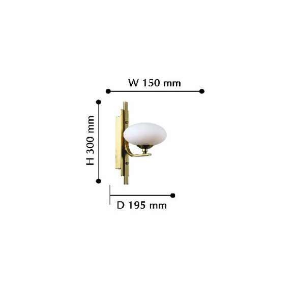 Бра Pernetti 2513-1W