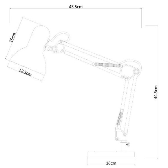 Офисная настольная лампа Junior A1330LT-1CC Офисная настольная лампа Junior A1330LT-1CC