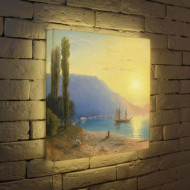 Лайтбокс Айвазовский "Неаполь" 45-45-d-160 Лайтбокс Айвазовский "Неаполь" 45-45-d-160