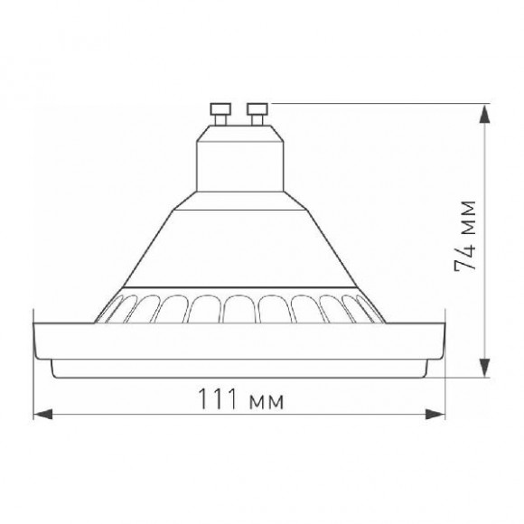 Лампочка светодиодная UNIT 026867