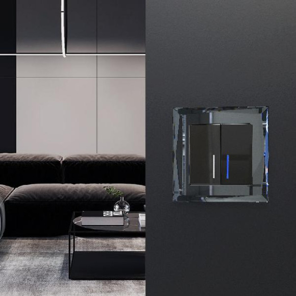 Рамка Diamant черный WL08-Frame-01