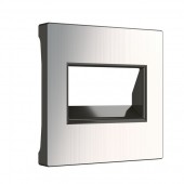 Запчасть Встраиваемые механизмы глянцевый никель WL02-RJ45+RJ45-CP Запчасть Встраиваемые механизмы глянцевый никель WL02-RJ45+RJ45-CP