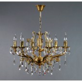 Подвесная люстра Ferro 8828/6 AB Tear Drop Подвесная люстра Ferro 8828/6 AB Tear Drop