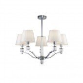 Потолочная люстра Clarissa FR5020PL-05CH Потолочная люстра Clarissa FR5020PL-05CH