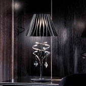 Интерьерная настольная лампа Chic 1831/B1 Nero lucido 501 Интерьерная настольная лампа Chic 1831/B1 Nero lucido 501