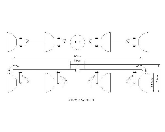 Спот Fabian 54653-4