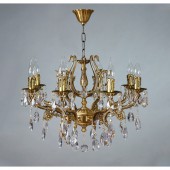 Подвесная люстра Ferro 8828/8 AB Tear Drop Подвесная люстра Ferro 8828/8 AB Tear Drop