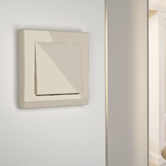 Выключатель Встраиваемые механизмы слоновая кость WL03-SW-1G-2W-ivory