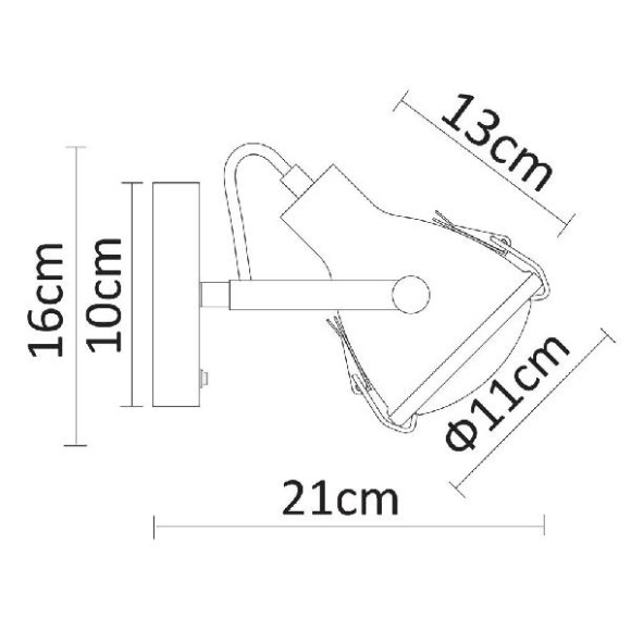 Спот Faro A9178AP-1GY