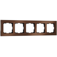 Рамка Aluminium коричневый алюминий WL11-Frame-05