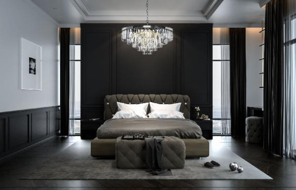 Подвесная люстра Revero MOD085PL-12CH