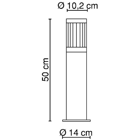 Наземный фонарь Xeloo 32015