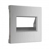 Запчасть Встраиваемые механизмы серебряный рифленый WL09-RJ45+RJ45-CP