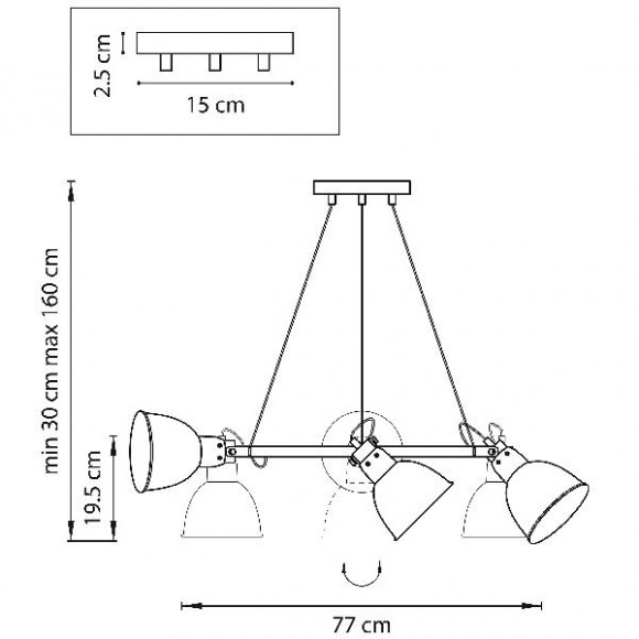 Подвесная люстра Acrobata 761160 Подвесная люстра Acrobata 761160