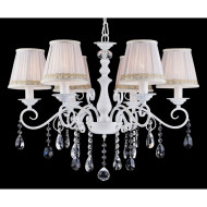 Подвесная люстра Kate KATE 11387/6C WHITE SILVER