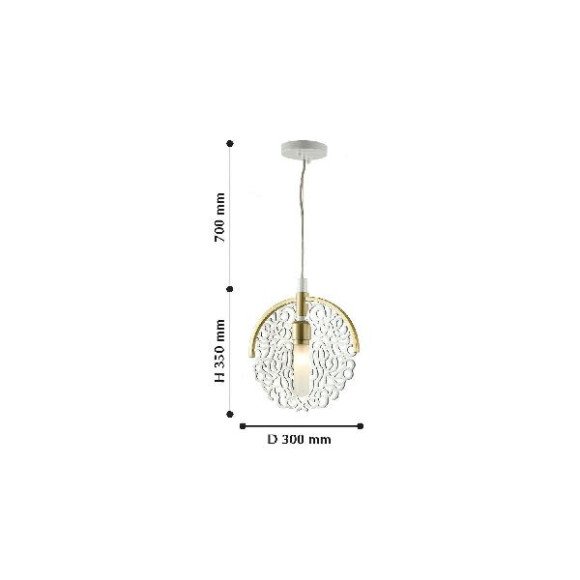 Подвесной светильник Fabia 2303-1P