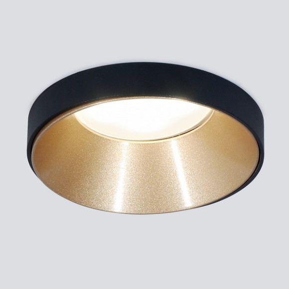 Точечный светильник  112 MR16 золото/черный