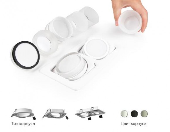 Кольцо декоративное Diy Spot N7141