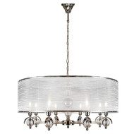 Подвесная люстра Chelsea P2400-8 Nickel