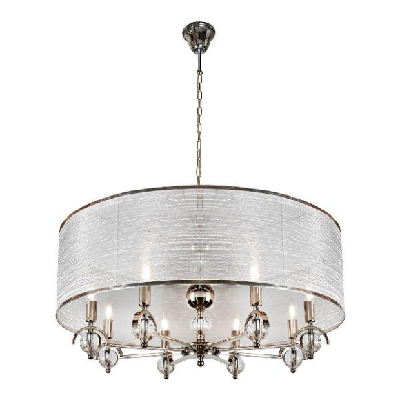 Подвесная люстра Chelsea P2400-8 Nickel