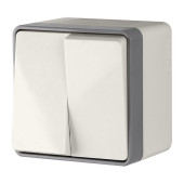 Выключатель Накладные механизмы Gallant слоновая кость WL15-03-02