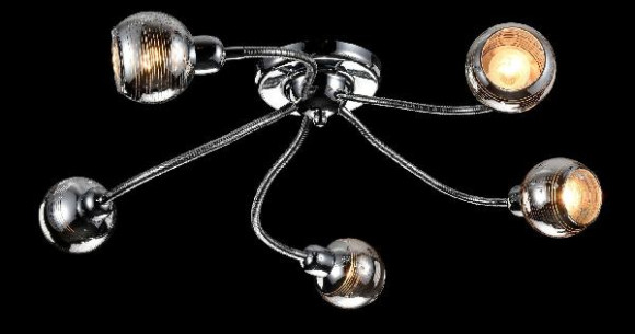 Потолочная люстра Cosmo FR5102-CL-05-CH Потолочная люстра Cosmo FR5102-CL-05-CH