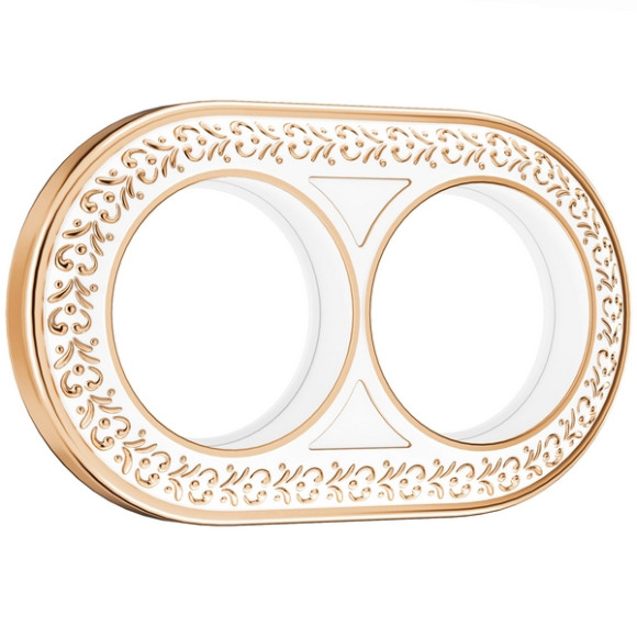 Рамка Antik Runda белое золото WL70-frame-02