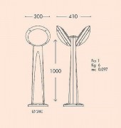 Наземный фонарь Lucia 1R3.613.X20.WYE27