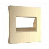 Запчасть Встраиваемые механизмы шампань рифленый WL10-RJ45+RJ45-CP