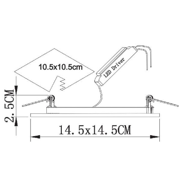 Точечный светильник Vega A7509PL-2WH