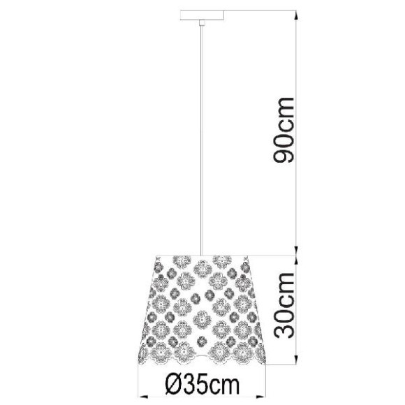Подвесной светильник Maestro A2030SP-1WA