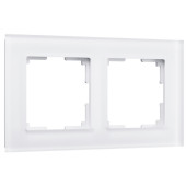 Рамка Favorit белый матовый WL01-Frame-02 Рамка Favorit белый матовый WL01-Frame-02