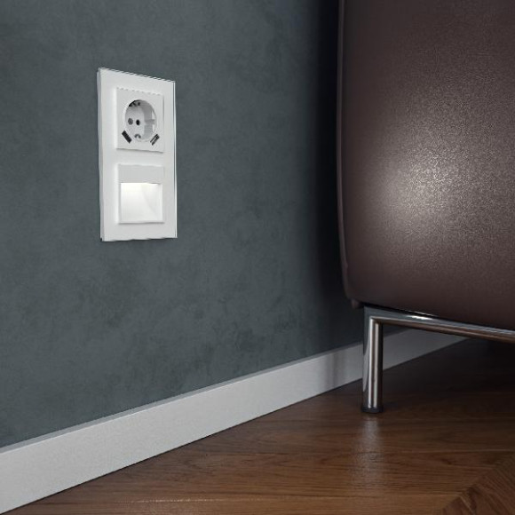 Рамка Favorit белый матовый WL01-Frame-02 Рамка Favorit белый матовый WL01-Frame-02