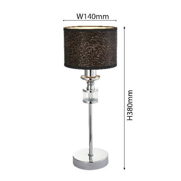 Интерьерная настольная лампа Archetypus 2674-1T