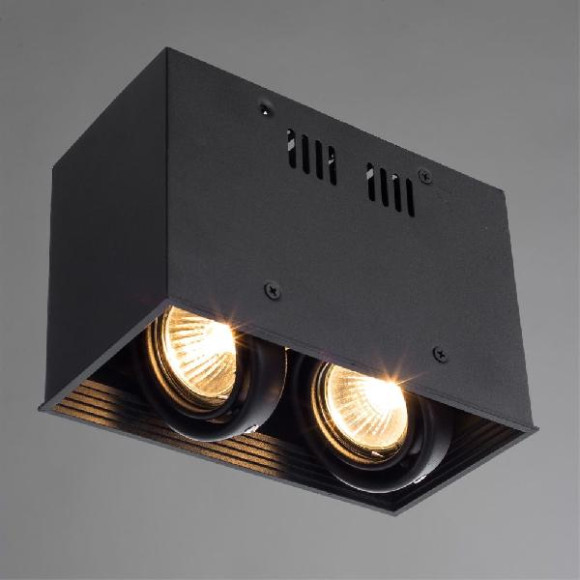 Точечный светильник Cardani  Piccolo A5942PL-2BK