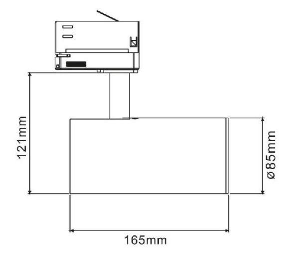 Трековый светильник Luna 707026 Трековый светильник Luna 707026