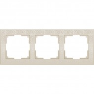 Рамка Flock слоновая кость WL05-Frame-03-ivory