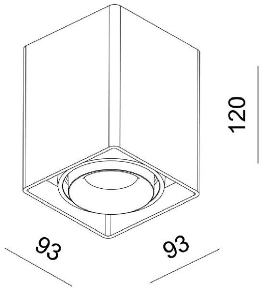 Точечный светильник Mona 348002 Точечный светильник Mona 348002