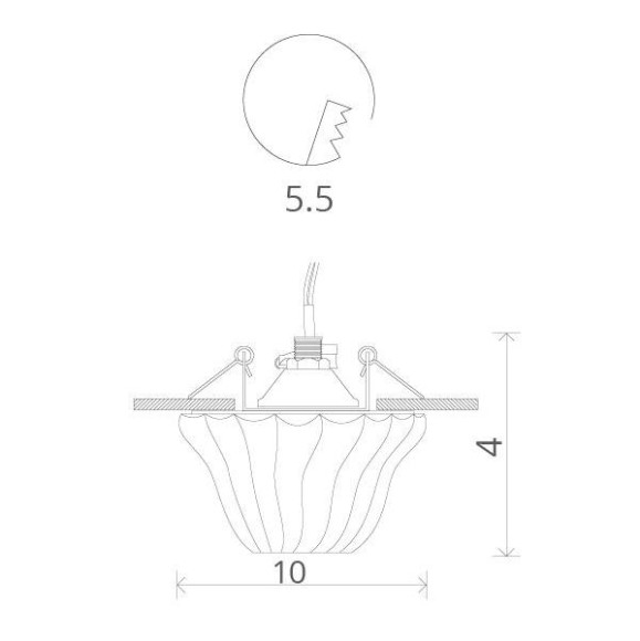 Точечный светильник Selection A8503PL-1CC