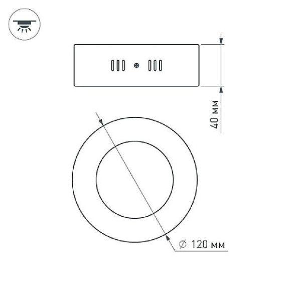 Точечный светильник SP 018852 Точечный светильник SP 018852