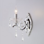 Бра 3188 3188/1 хром/прозрачный хрусталь Strotskis Бра 3188 3188/1 хром/прозрачный хрусталь Strotskis
