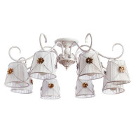 Потолочная люстра Fortuna A5495PL-8WG Потолочная люстра Fortuna A5495PL-8WG