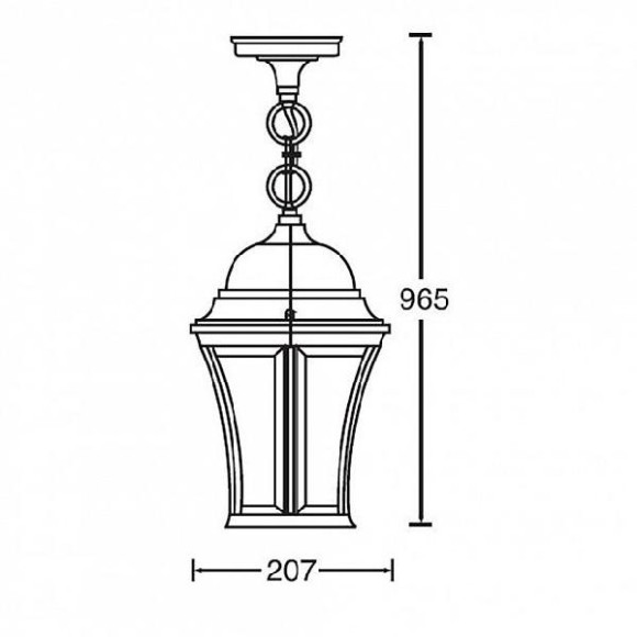 Уличный светильник подвесной 91305L Gb Уличный светильник подвесной 91305L Gb