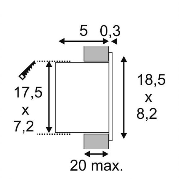 Точечный светильник Bedside 146242 Точечный светильник Bedside 146242