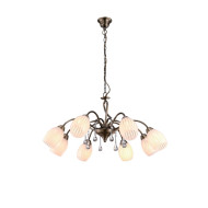 Подвесная люстра Corniolo A9534LM-8AB