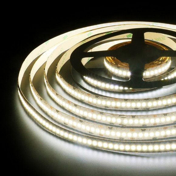Светодиодная лента 12V 24W IP20 Лента светодиодная 12V 16W 240Led 2835 IP20 дневной белый, 5м