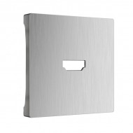 Запчасть Встраиваемые механизмы серебряный рифленый WL09-HDMI-CP