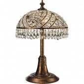 Интерьерная настольная лампа 650 650-02-49 spanish bronze Интерьерная настольная лампа 650 650-02-49 spanish bronze