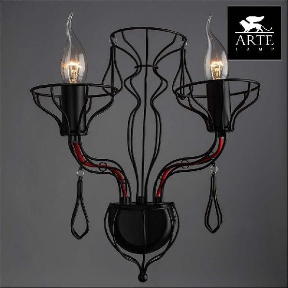 Бра Artefact A3225AP-2BK